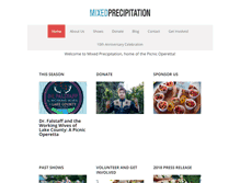 Tablet Screenshot of mixedprecipitation.org